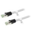 Patch cord S/FTP Cat 8 lanko Cu LSZH šedá 3m 24AWG Žíly: : 8