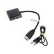 Adaptér HDCP,HDMI 1.3 0,15m černá