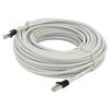 Patch cord S/FTP Cat 8.1 lanko Cu LSZH šedá 25m 24AWG