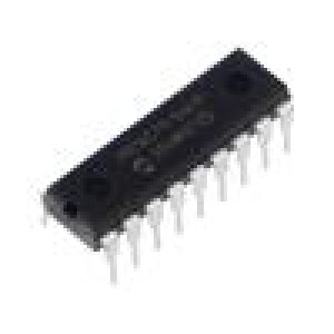 PIC16C711-04I/P IC: mikrokontrolér PIC 20MHz GPIO,ICSP 2,5÷6VDC THT PDIP18
