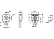 Trimr jednootáčkový stojatý 10kΩ 0,15W ±20%
