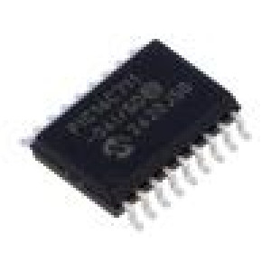 PIC16C711-04I/SO IC: mikrokontrolér PIC 20MHz GPIO,ICSP 2,5÷6VDC SMD SOIC18