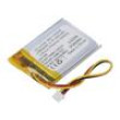 Akum: Li-Po 3,7V 560mAh vodiče,konektor MOLEX 51021-0300