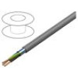 Vodič (N)YM(St)-J 3G2,5mm2 drát Cu PVC šedá 300V,500V