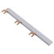 Propojovací lišta 12mm2 Póly: 3 Ujmen: 400V 80A vidlička PVC