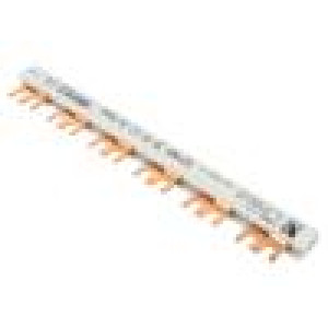 Propojovací lišta 16mm2 Póly: 2 Ujmen: 400V vidlička L: 210mm