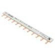Propojovací lišta 16mm2 Póly: 1 Ujmen: 400V Rozteč: 17,8mm PVC
