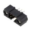 3+3 Pos. Male DIL Vertical Throughboard Conn. Jackscrews