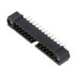 13+13 Pos. Male DIL Vertical Throughboard Conn. Jackscrews