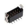 5+5 Pos. Male DIL Vertical SMT Conn. Latches