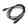 Kabel USB C zástrčka 2x 1,5m Rozhraní: 480Mbps Žíla: Cu PVC
