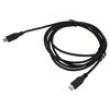 Kabel USB C zástrčka 2x 2m Rozhraní: 480Mbps Žíla: Cu PVC