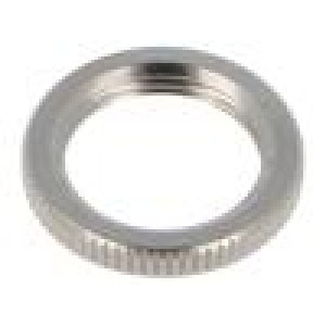 Nut 600H series Plating: nickel Nut: round,knurled