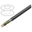 Vodič POWER 1000-YFR-OS 12G1mm2 lanko Cu PVC černá Třída: 5