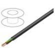 Vodič H05VV-F 4G0,75mm2 lanko Cu PVC černá 300V,500V