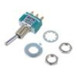 Přepínač: páčkový pol: 2 SPDT ON-(ON) 3A/250VAC 4A/28VDC 10mΩ