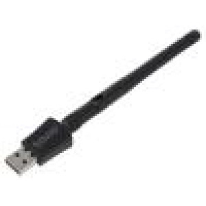 Počítačová karta: síťová WiFi USB A vidlice USB 2.0 černá