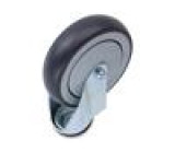 Pojezdové kolo Ø: 125mm W: 27mm H: 157mm otočné 120kg