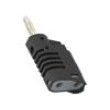 Zástrčka banánek 4mm 36A 30VAC 60VDC černá neizolované