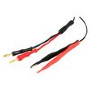 PJP430 Měřicí pinzeta 60VDC 30VAC 1A měřicí pinzeta,banánek 4mm x2