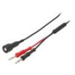 PJP7060MI-50-100N Měřicí šňůra 70VDC 3A BNC vidlice,banánek 4mm x2 Dél: 1m