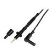 4412-D4-IEC-100N Měřicí šňůra 20A měřicí hrot,banánek 4 mm s krytkou Dél: 1m