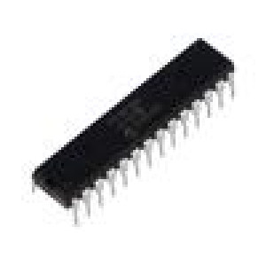 PIC16F886-E/SP IC: mikrokontrolér PIC 14kB 20MHz A/E/USART,GPIO,ICSP,MSSP