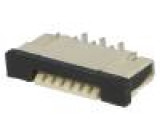 Konektor FFC / FPC svislý SMT ZIF 6 PIN1mm 50V 0,5A 30mΩ