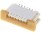 Konektor FFC / FPC svislý SMT ZIF 6 PIN1mm pocínovaný 125V