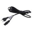 Kabel 2x0,5mm2 CEE 7/16 (C) vidlice,IEC C7 zásuvka PVC 3m