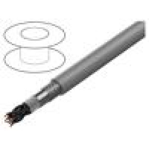Vodič BiT 500 (ST) CH B2ca 4x2x0,5mm2 LSZH šedá 300V,500V