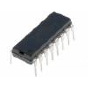 UC2825N Driver PWM controller 1,5A 13V 2 kanály DIP16