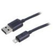 Kabel USB 2.0 vidlice Apple Lightning,USB A vidlice 1,2m