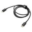 Kabel vidlice Apple Lightning,USB C vidlice 1m černá 20W