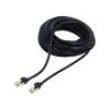 Patch cord F/UTP 7 lanko Cu PVC černá 15m 28AWG