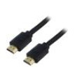 Kabel HDMI 2.1 HDMI vidlice,z obou stran PVC 0,5m černá