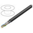 Vodič BiTLAN,F/UTP 4x2x24AWG 5e přenos dat,externí drát Cu