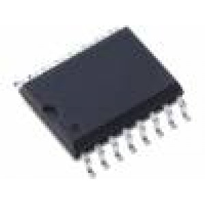 MAX232CWE+ Driver line-RS232 RS232 Výstupy:2 SO16