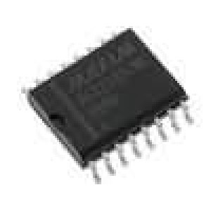 MAX3232CWE+ Driver line-RS232 RS232 Výstupy:2 SO16