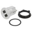 Adaptér do panelu,matice zezadu Závit: M22 1÷10mm
