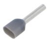Hrot: trubičkový izolovaná,dvojité měď 0,75mm2 10mm
