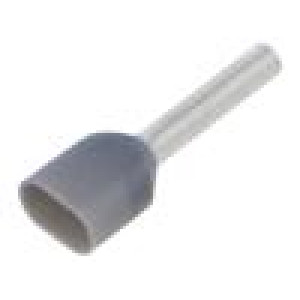 Hrot: trubičkový izolovaná,dvojité měď 0,75mm2 10mm