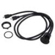 Kabel-adaptér do panelu,matice zezadu USB 2.0 Dél: 0,6m