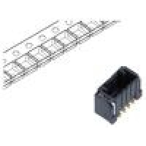 Zásuvka kabel-pl.spoj vidlice DF51K 2mm PIN: 4 SMT na PCB