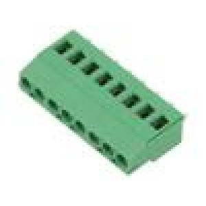 Svorkovnice do plošného spoje úhlový 5mm póly: 8 na PCB 20A