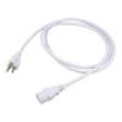 Kabel 3x0,75mm2 IEC C13 zásuvka,NEMA 5-15 (B) vidlice PVC