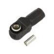 Napájecí DC SurLok Plus zásuvka 5,7mm PIN: 1 na kabel černá