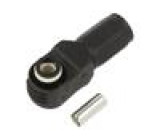Napájecí DC SurLok Plus zásuvka 5,7mm PIN: 1 na kabel černá