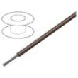 Vodič SiF 1x2,5mm2 lanko Cu silikon hnědá -60÷180°C 100m