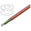Vodič SiHF+C 7G0,75mm2 Cu lanko silikon červenohnědá